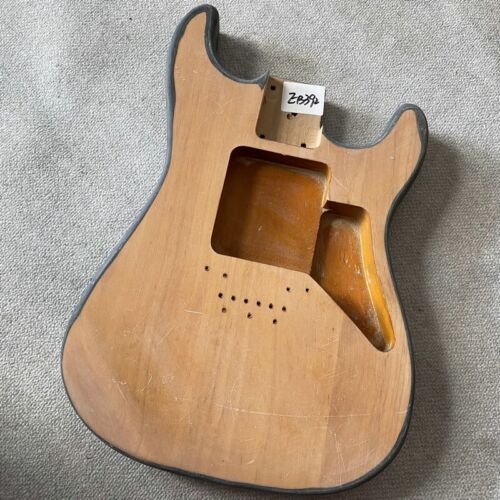 Mahogany Wood Custom Guitar String Through Body