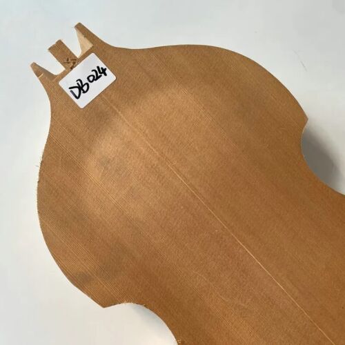 Spruce and Maple Unfinished Violin Bass Hollow Body DIY Project