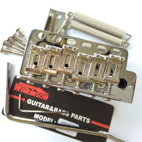 Silver Vintage Wilkinson Guitar Bridge Tremolo For Fender Stratocaster