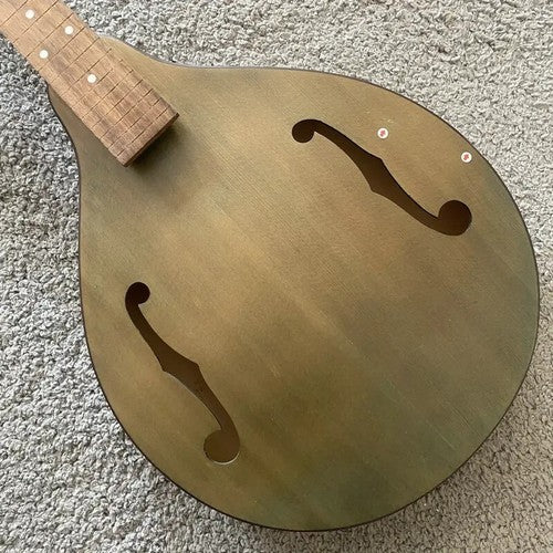 DIY Project Mandolin 8 String Guitar, Spruce Maple Top, Mahogany Neck