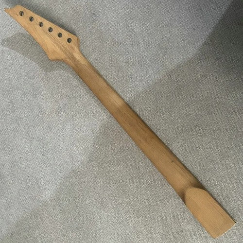 Grey Maple Wood Electric Guitar Neck, Rosewood 24 Frets Fingerboard