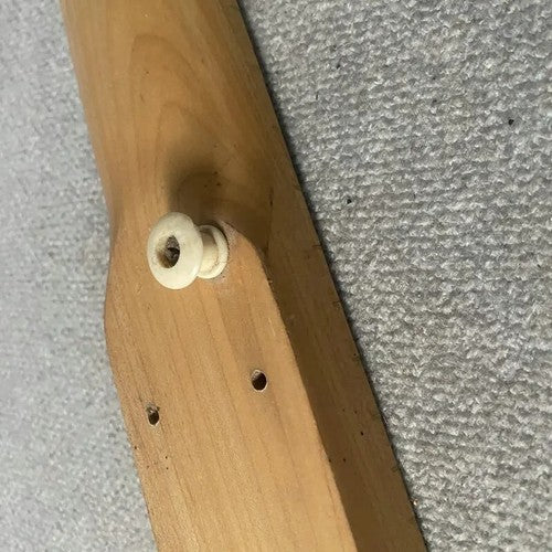 Short Scales Mini Maple Wood Guitar Neck, 21 Frets Fingerboard Maple Fretboard