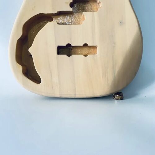 Lefty Basswood 4 String Bass Unfinished Body DIY Project