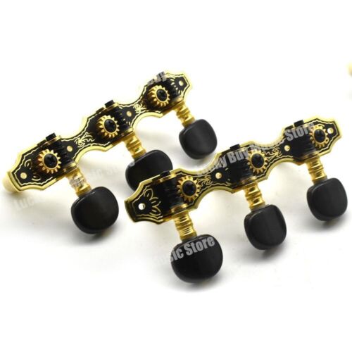 Gold 3R3L Classical Guitar Machine Heads Pegs For Stagg,Takamine,Ibanez,Lucero