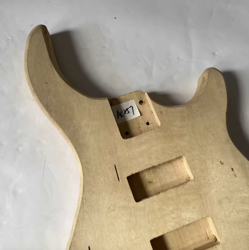 Basswood 4 String Electric Bass Guitar Body DIY Project