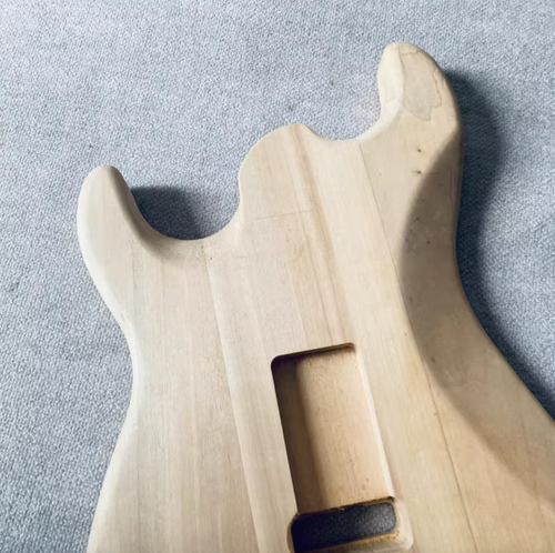 Basswood Solid Guitar DIY Project Body Fit Stratocaster Strat