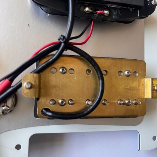 HSH Prewired Guitar Pickguard Set Wilkinson Humbucker Pickups For Fender Stratocaster Strat
