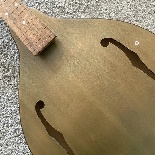 DIY Project Mandolin 8 String Guitar, Spruce Maple Top, Mahogany Neck