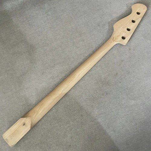 Maple Wood 4 String Bass Neck, 20 Frets Rosewood Fingerboard Fit Jazz Bass