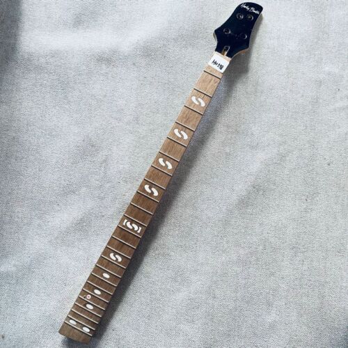 Harley Benton Maple 4 String Bass Neck, 24 Frets Rosewood Fingerboard
