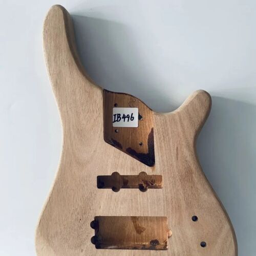 5/6 String Electric Bass Mahogany Wood Body
