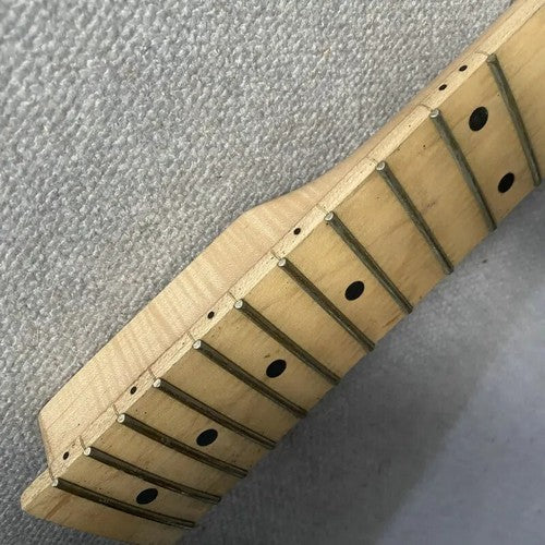 Maple Wood Guitar Neck, 21 Frets Fingerboard Fretboard