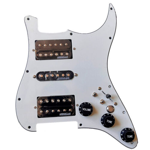 HSH Prewired Guitar Pickguard Set Wilkinson Humbucker Pickups For Fender Stratocaster Strat