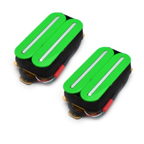 Electric Guitar Humbucker Guitar Bridge Pickup with 57mm Steel Pole Green