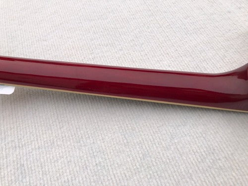 Red Tiger Maple Top Jazz Guitar Semi Hollow Body Maple Neck Rosewood Fingerboard