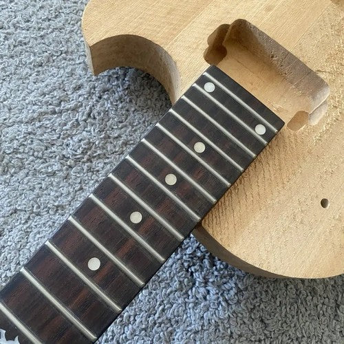 SGR Single Cut Guitar Basswood Body with Maple Neck, Rosewood Fretboard Fit LP