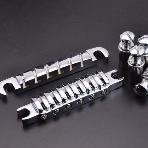 Ibanez Chrome QuickChange III Tailpiece and Bridge Set