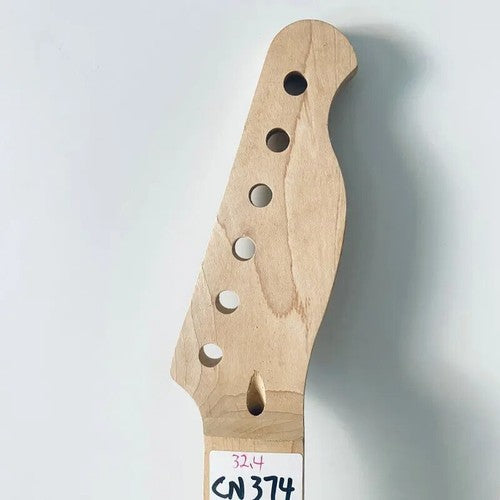 1 Set Unfinished Basswood Guitar HH Body with Maple Neck