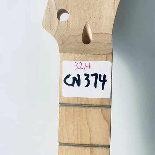 1 Set Unfinished Basswood Guitar HH Body with Maple Neck