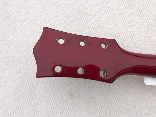 Red Tiger Maple Top Jazz Guitar Semi Hollow Body Maple Neck Rosewood Fingerboard