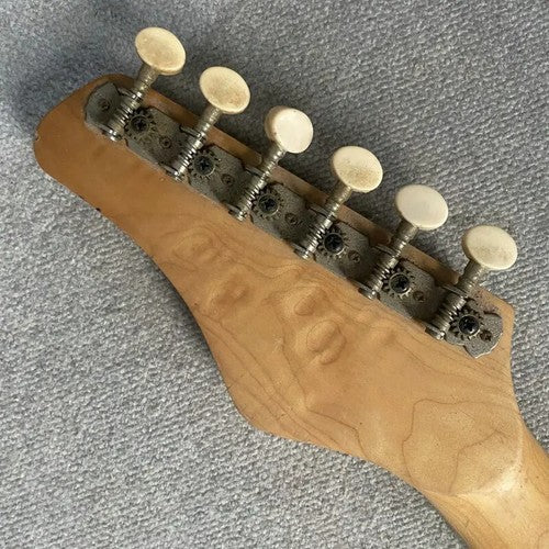 Short Scales Mini Maple Wood Guitar Neck, 21 Frets Fingerboard Maple Fretboard