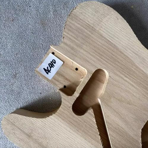Left Handed Alder Wood Guitar Unfinished Body Fit Telecaster Tele