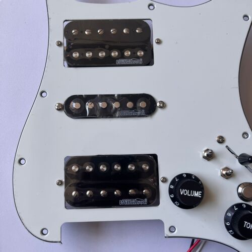 HSH Prewired Guitar Pickguard Set Wilkinson Humbucker Pickups For Fender Stratocaster Strat
