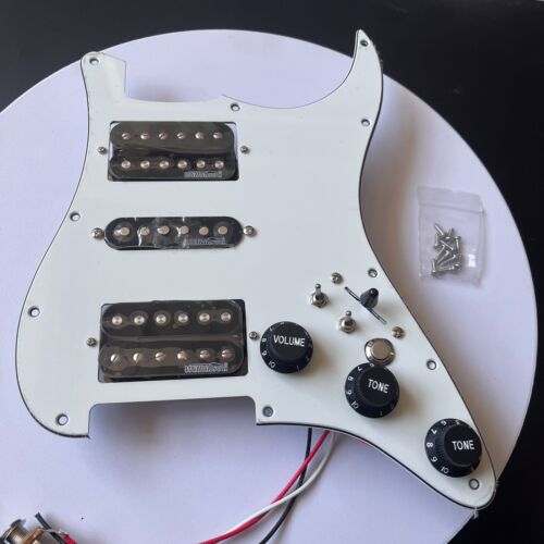 HSH Prewired Guitar Pickguard Set Wilkinson Humbucker Pickups For Fender Stratocaster Strat
