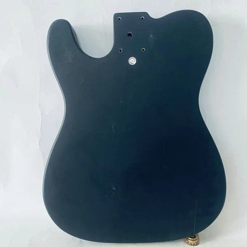 Black Single Cut Basswood Custom Guitar DIY Project Body Fit Telecaster Tele