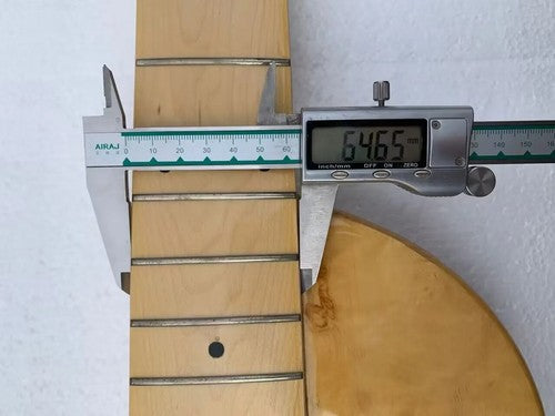 Left Handed 5 String Ash Wood Bass Body with Neck Through, Rosewood Fretboard
