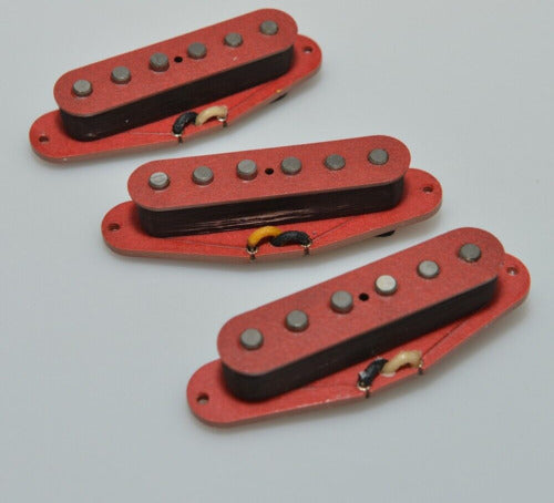 Red Alnico 5 Single Coil Guitar Vintage Pickups For Fender Stratocaster ST