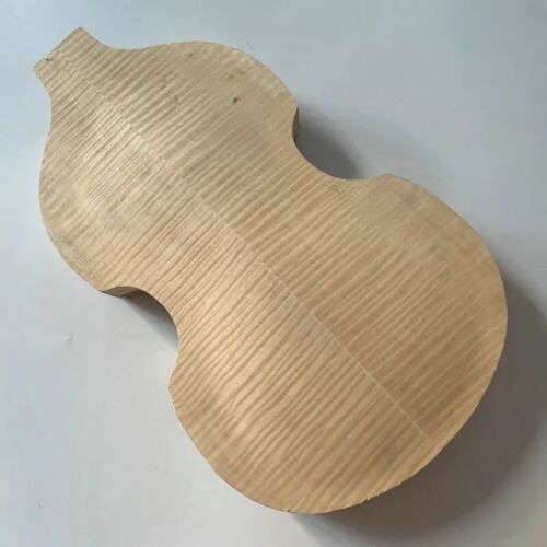 Spruce and Maple Unfinished Violin Bass Hollow Body DIY Project