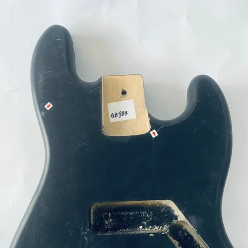 Black 4 String Jazz Bass Basswood Body