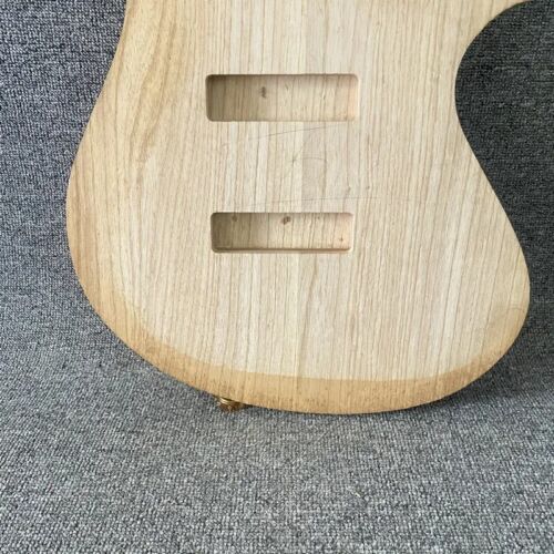 Unfinished 4 String Electric Bass Ash Wood Body DIY Project