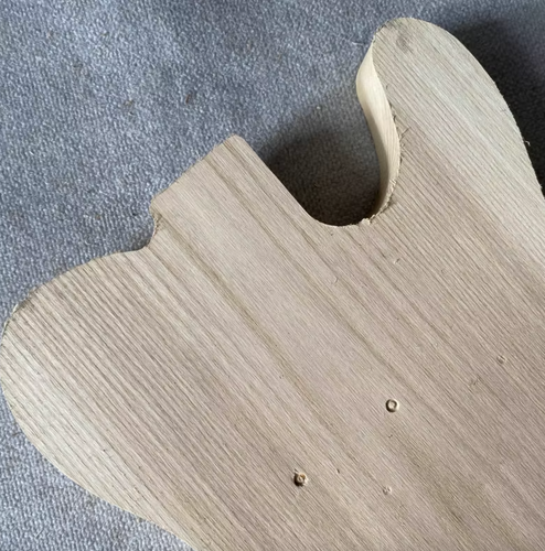 Left Handed Alder Wood Guitar Unfinished Body Fit Telecaster Tele