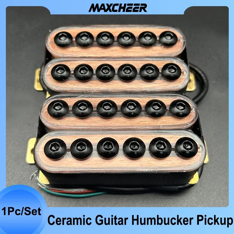 Neck and Bridge Guitar Large Pole Humbucker Pickups Set