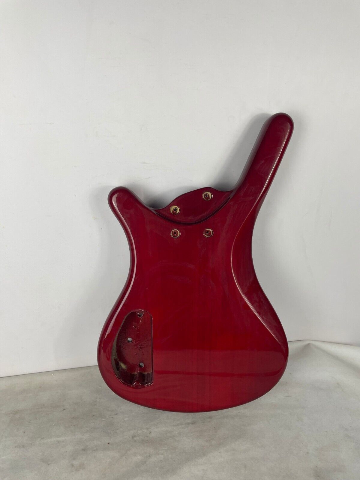 Blue Ash Wood Bass Guitar Body DIY Project