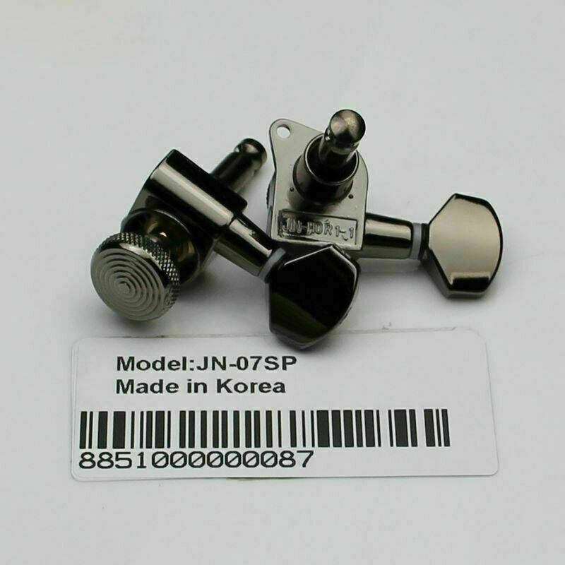 3R+3L Black Nickel Guitar Locked Tuners Pegs Fit Cort,Epiphone,Ibanez,Washburn