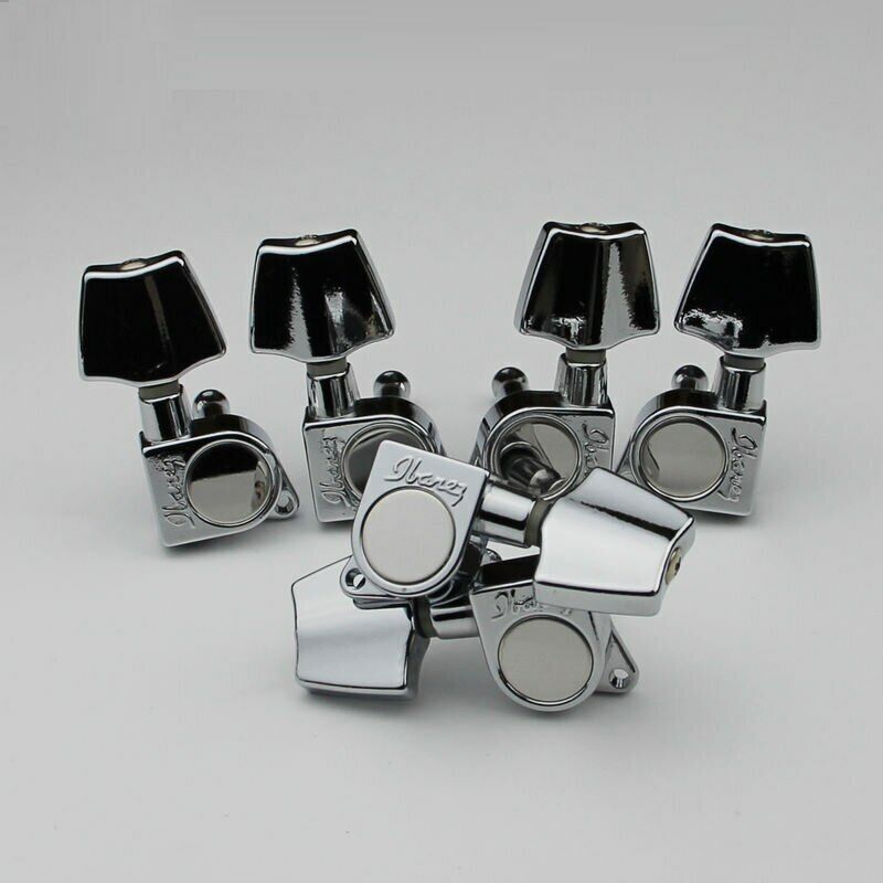 1 Set Ibanez Chrome Tuning Pegs Tuners Fit Ibanez Artist,AEG,SGE Guitar Series