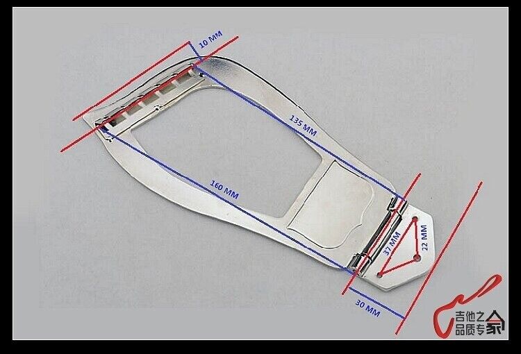 Hollow Body Jazz Guitar Tailpiece Trapeze