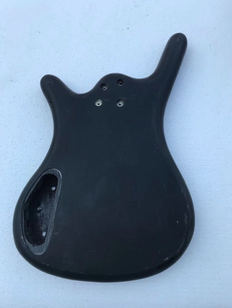 4 String Electric Bass Guitar Red Sunburst Body DIY