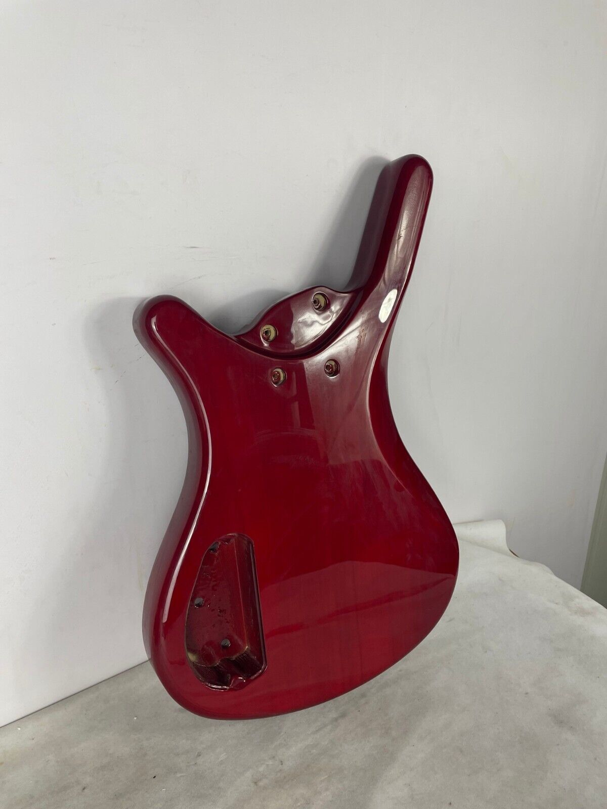 Blue Ash Wood Bass Guitar Body DIY Project