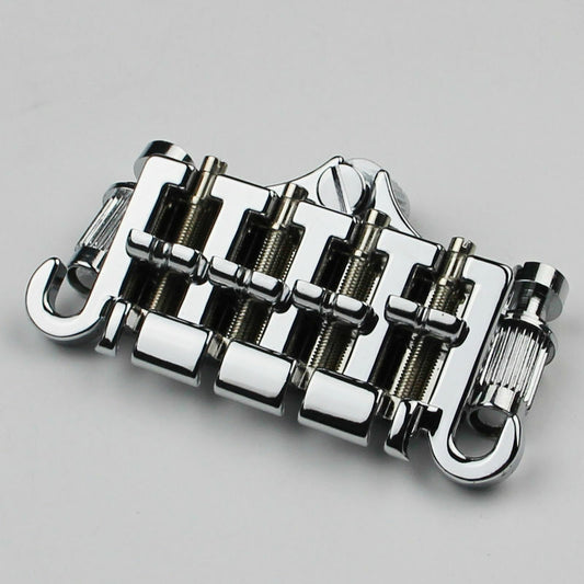 4 String Electric Bass Chrome 3 Point Bridge Fit Epiphone,Gibson Bass Guitar