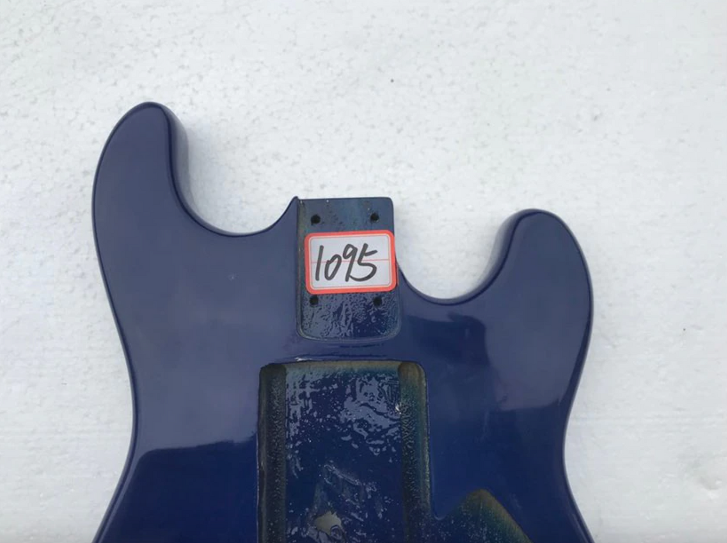 Dark Blue Glossy Finish Guitar Body Fit Strat