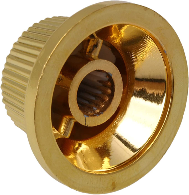 Gold Set Guitar Single Coil Pickups Covers, Control Knobs Fit Fender Strat ST