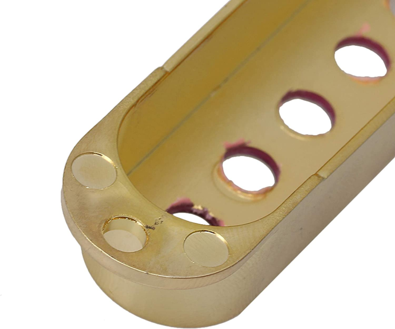 Gold Set Guitar Single Coil Pickups Covers, Control Knobs Fit Fender Strat ST