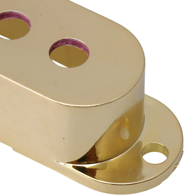 Gold Set Guitar Single Coil Pickups Covers, Control Knobs Fit Fender Strat ST