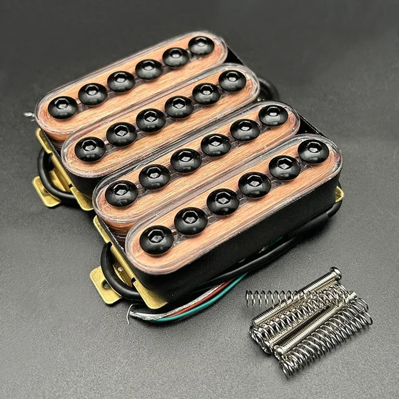Neck and Bridge Guitar Large Pole Humbucker Pickups Set