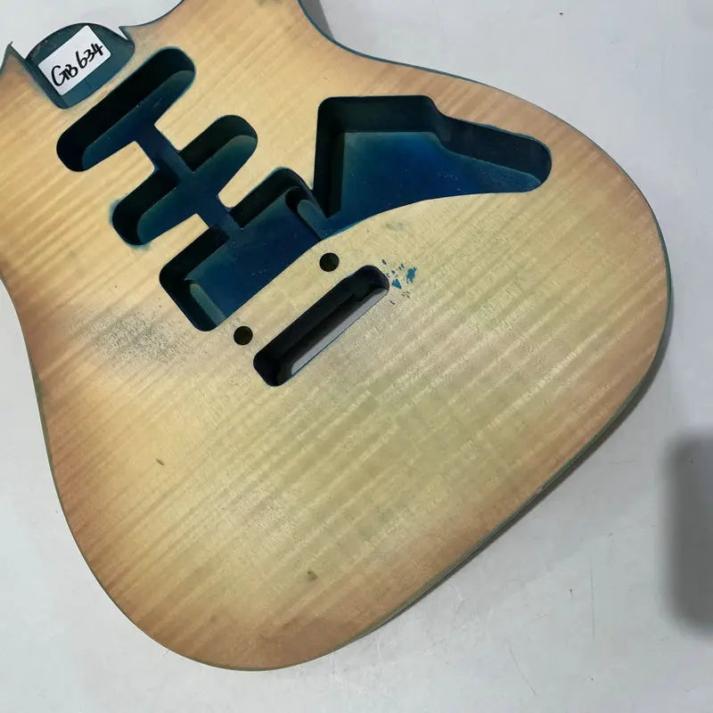 SSH Tiger Maple Top Guitar Body For Strat Stratocaster