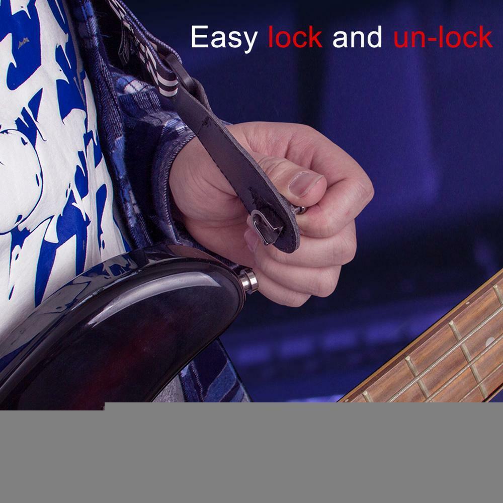 2pcs/Set Guitar and Bass Strap Lock Buttons Fit Fender,Epiphone,Gibson,Ibanez